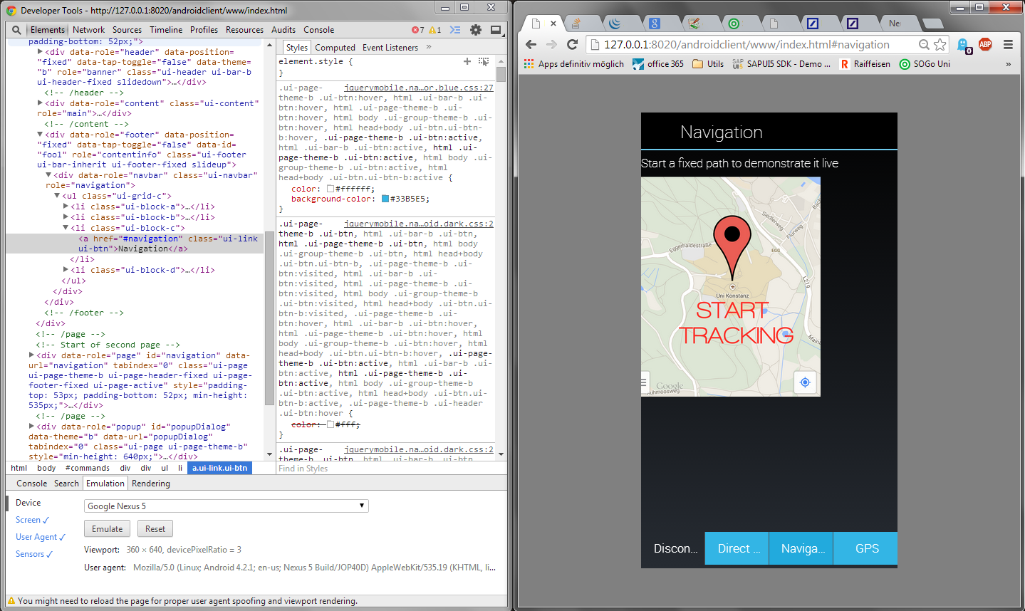  User-Interface
