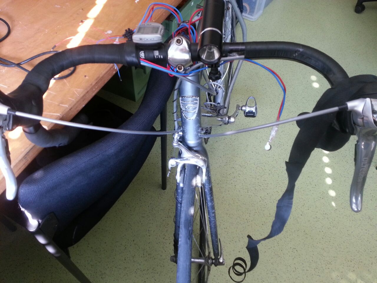 Start to attach vibration motors