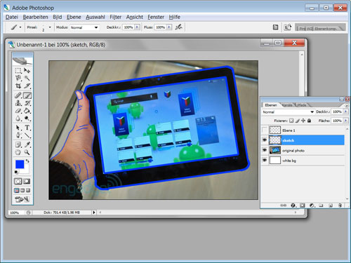 Creating of template